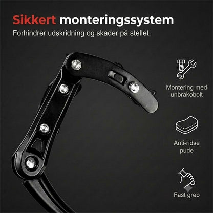 🚲 Justerbart støtteben | Passer til 24-29 tommer cykler