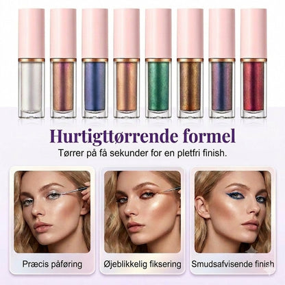 ✨ 8-deles sæt med flydende glimmer-eyelinere