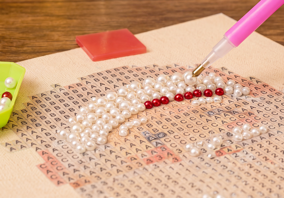 🔥 50% RABAT – BEGRÆNSET TID!🎨💎Aflappende DIY diamantmaleri-sæt med juletema – nemt for begyndere🎄