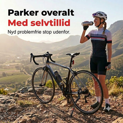 🚲 Justerbart støtteben | Passer til 24-29 tommer cykler
