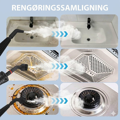 Damprenser – kraftfuld håndholdt damprenser til grundig rengøring.