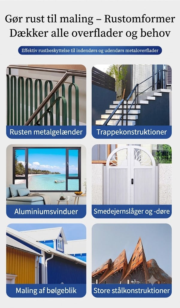 Vandbaseret rustbeskyttende metalmaling