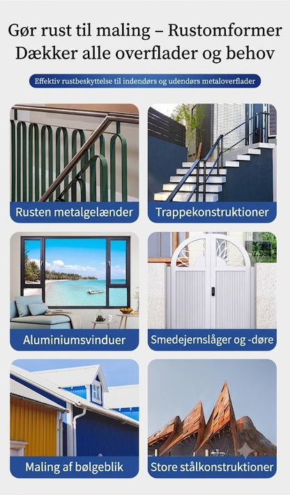 Vandbaseret rustbeskyttende metalmaling