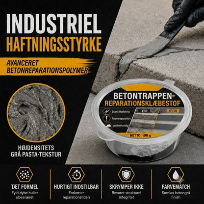Betonklæber og reparationsmørtel til trapper – ideel til trappetrin, indkørsler og terrasser