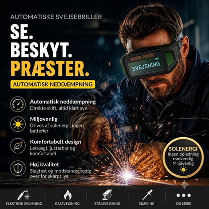 Brandsikre sikkerhedsbriller til svejsning – ny 2026-model