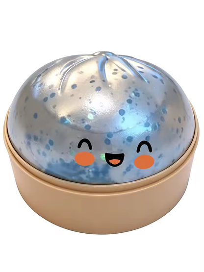 ✨Naturtro klemmelegetøj (squishy) formet som en bao-bolle