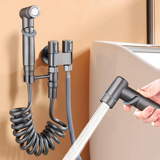 Bidetsprøjtesæt til toilet – Hygiejnisk håndbruser og rengøringssprøjte