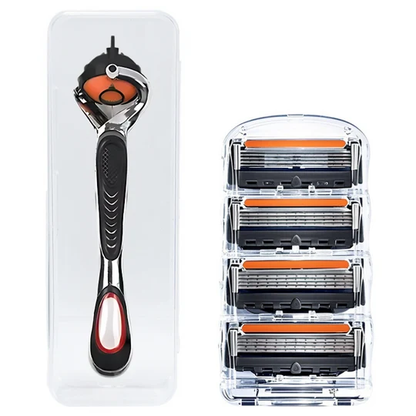 PrecisionRazor – Højpræcis barbermaskine med flere blade og hurtigudløser