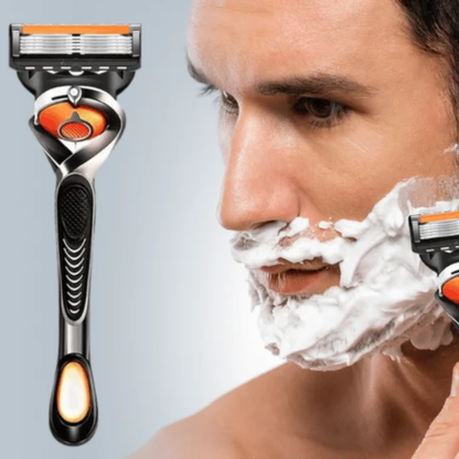 PrecisionRazor – Højpræcis barbermaskine med flere blade og hurtigudløser