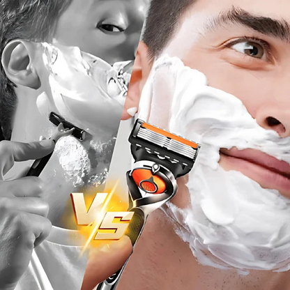 PrecisionRazor – Højpræcis barbermaskine med flere blade og hurtigudløser