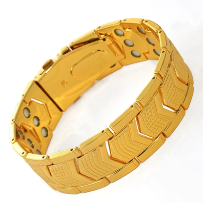 Magnetisk metalarmbånd til mænd