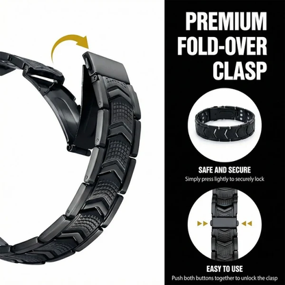 Magnetisk metalarmbånd til mænd