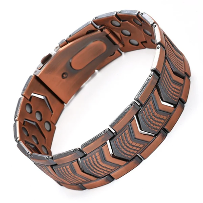 Magnetisk metalarmbånd til mænd