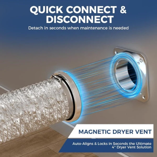 Nem at rengøre magnetisk ventilationssæt