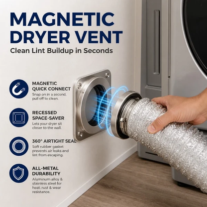 Nem at rengøre magnetisk ventilationssæt