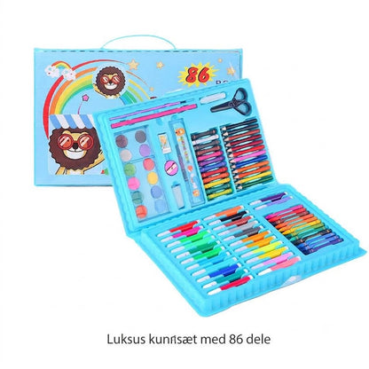 Luksuriøst 6-i-1 kreativt kunstsæt – Den ideelle gave til børn, enhver lille én er en kunstner!