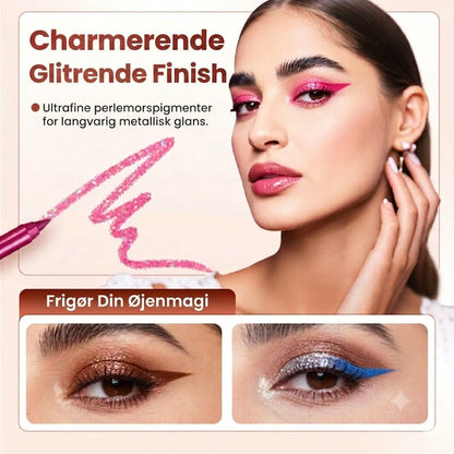 14-deles sæt med vandfaste, farverige gel-eyeliners 👁️🌈✏️