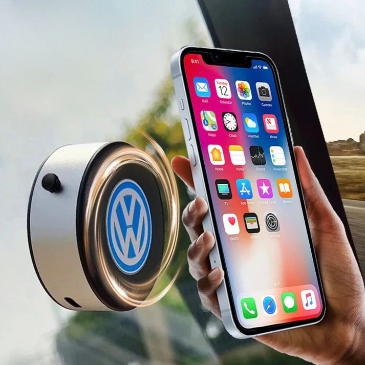 Magnetisk vakuum-mobilholder / Vakuumsug magnetisk telefonholder