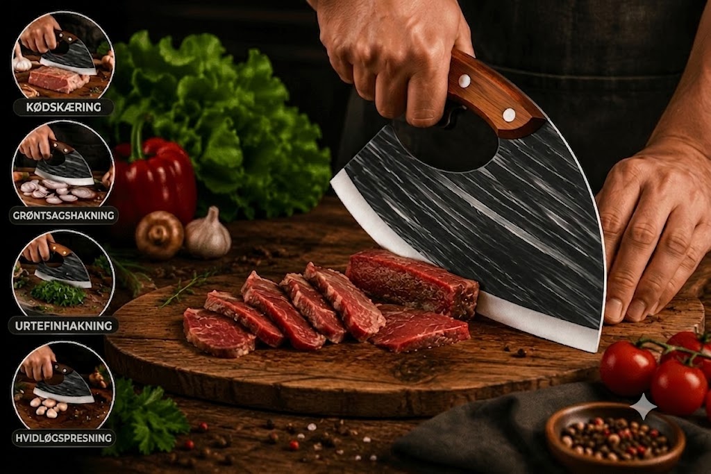 🔪 Premium kødknivsæt (2 dele) – Ekstremt skarpe, perfekt til BBQ, grilning og madlavning.