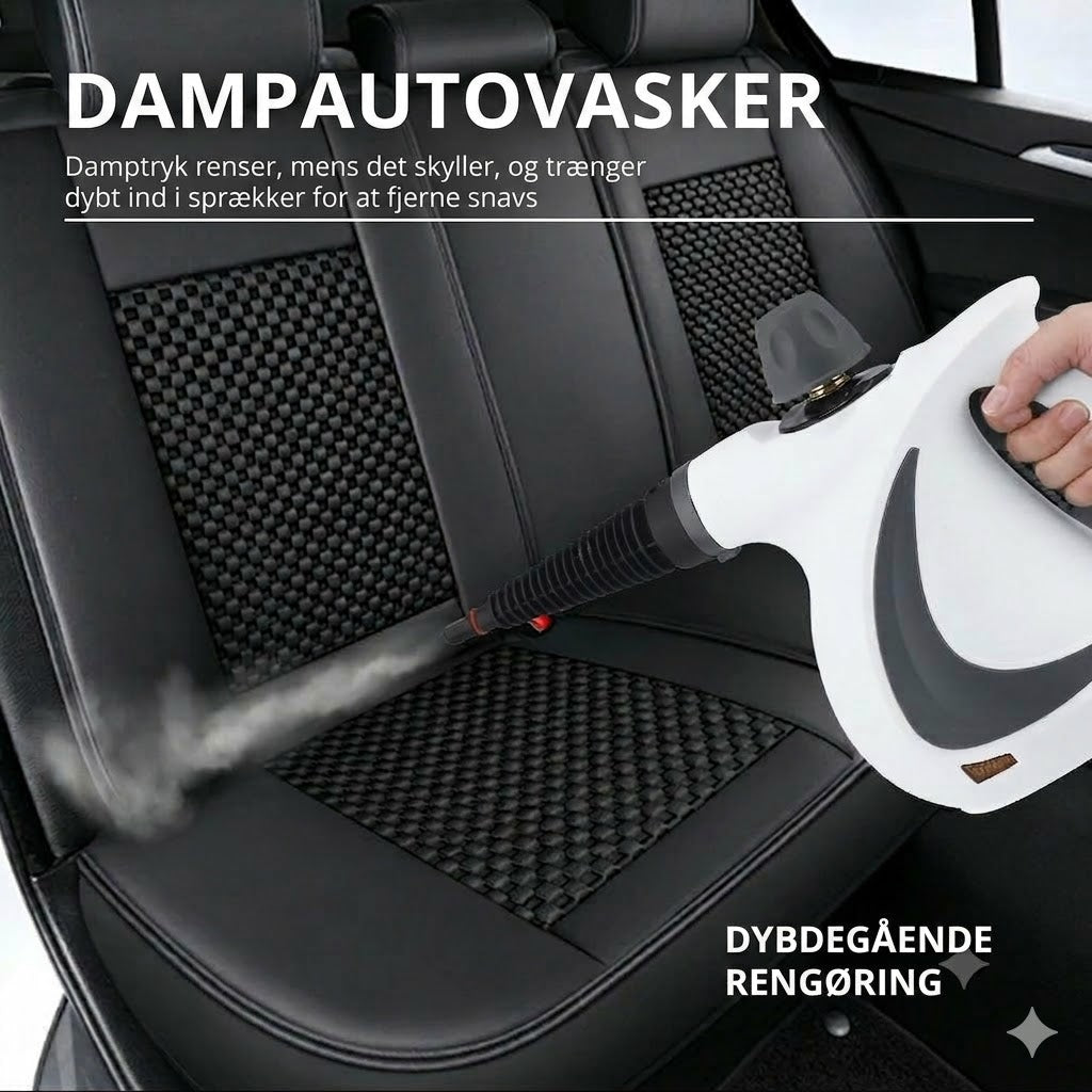 Damprenser – kraftfuld håndholdt damprenser til grundig rengøring.