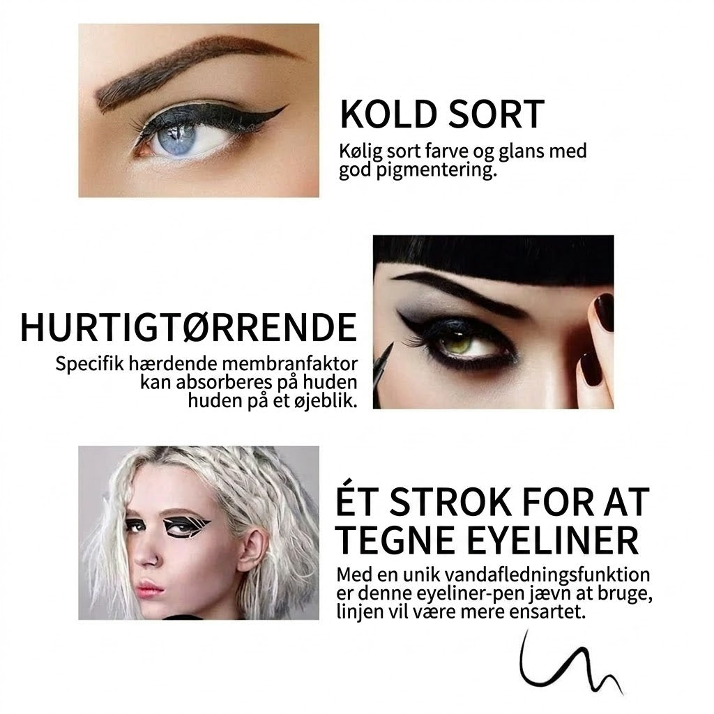 14-deles sæt med vandfaste, farverige gel-eyeliners 👁️🌈✏️