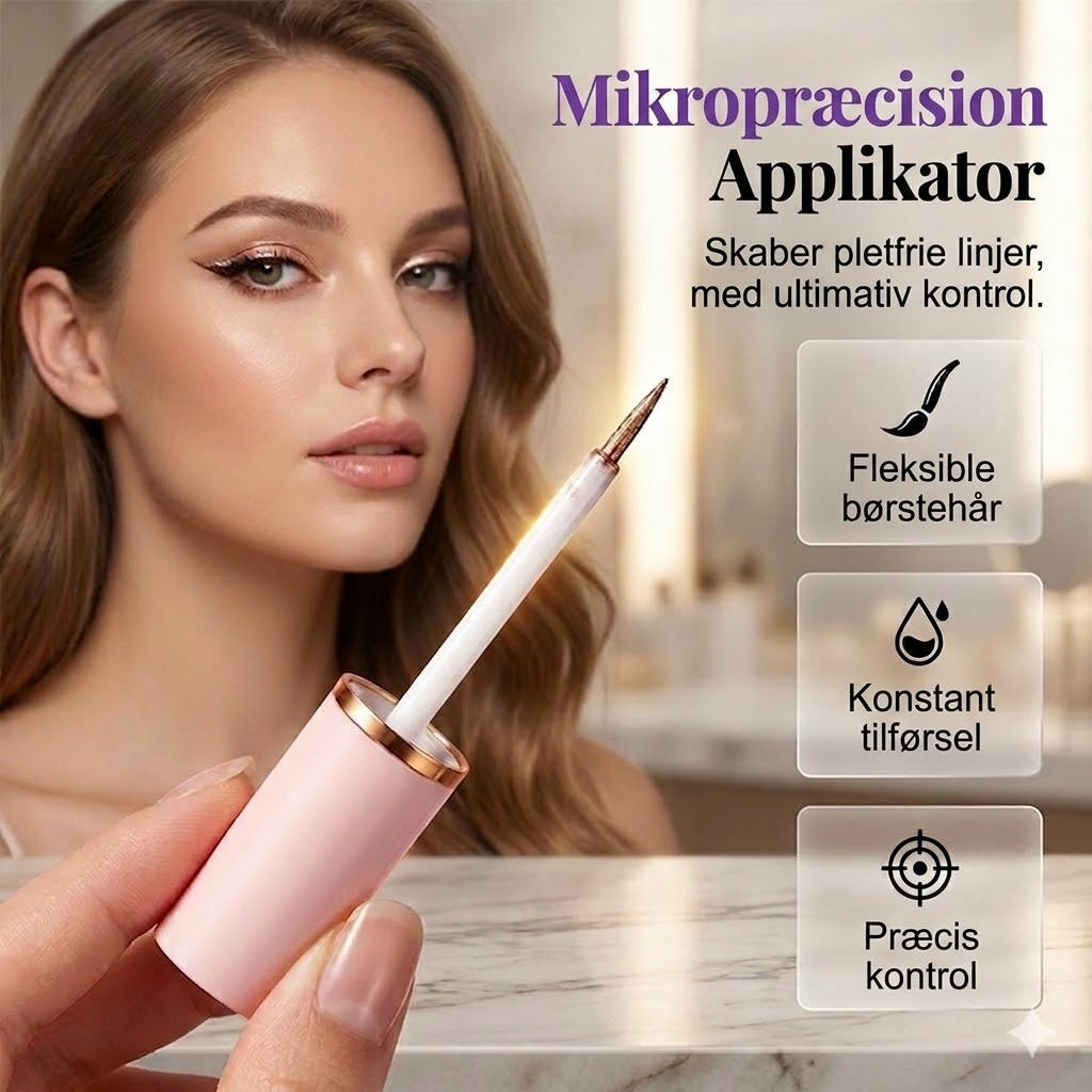 ✨ 8-deles sæt med flydende glimmer-eyelinere