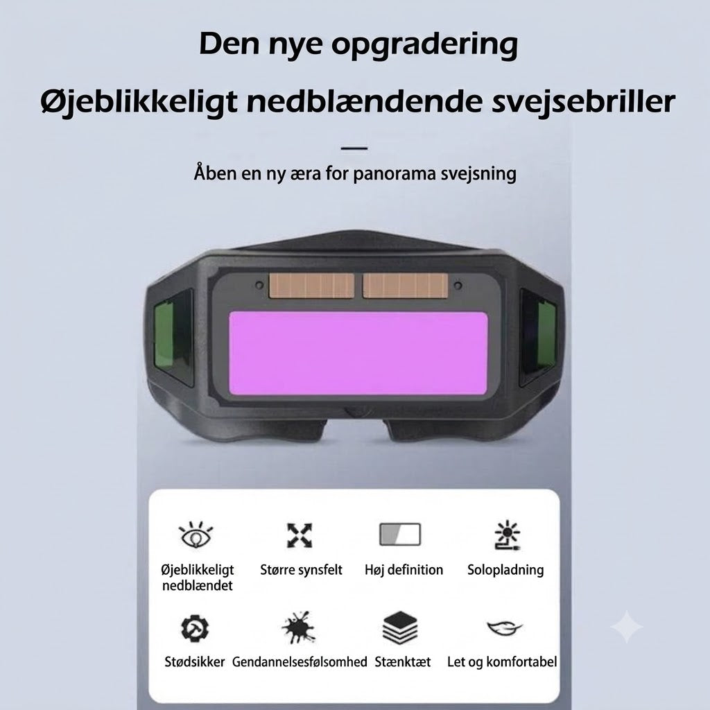 Brandsikre sikkerhedsbriller til svejsning – ny 2026-model