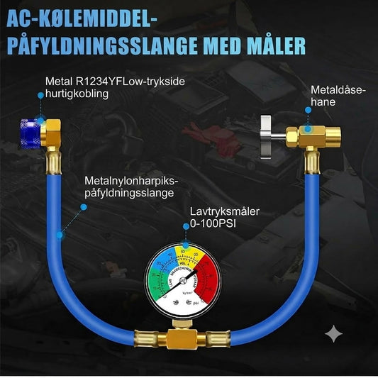 Påfyldningsslange til kølervæske / Påfyldningsslange til kølemiddel