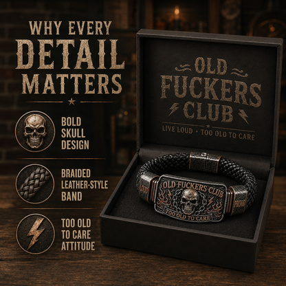 ☠️ De gamle drenges klub & Vild & Fri 🪓 | 2026 Limited Edition Vintage Armbånd