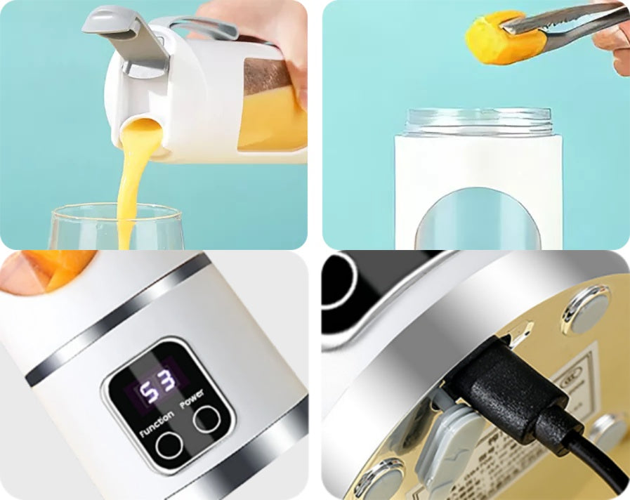 Trådløs bærbar blender