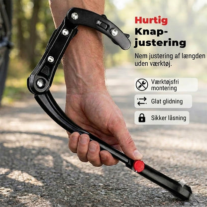 🚲 Justerbart støtteben | Passer til 24-29 tommer cykler