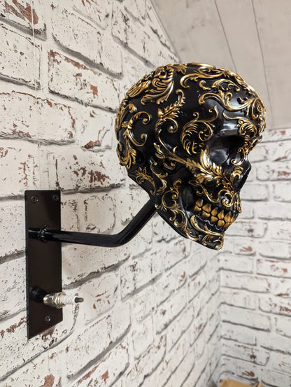 💀SkullRack – Holder til hjelm og jakke