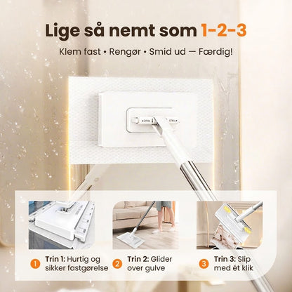 Genanvendeligt støvmoppesæt
