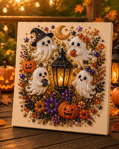 ✨ DIY Halloween Perlesæt – Forvandl små perler til nuttet og uhyggelig magi!