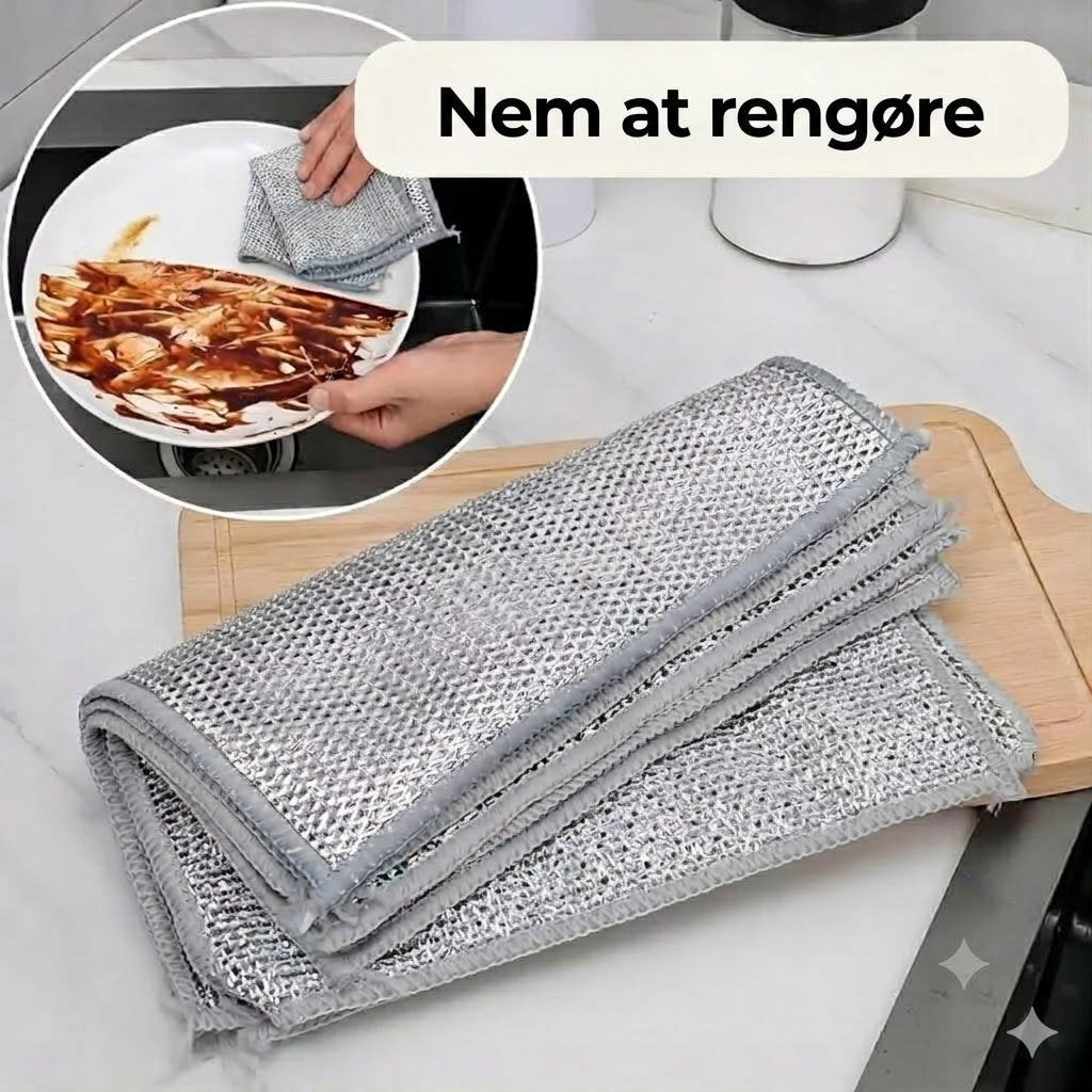 Karklude i ståltråd (10-pak)