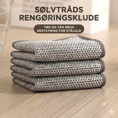 Karklude i ståltråd (10-pak)