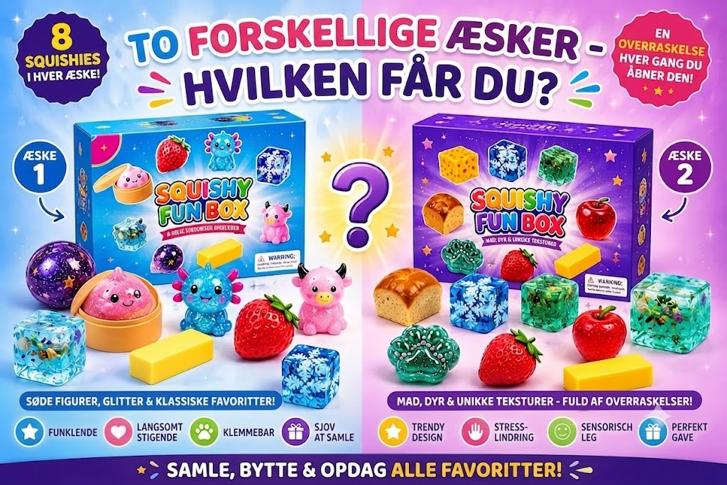 Sjov, sød og blød boks – bestselleren i den magiske mysterieboks!
