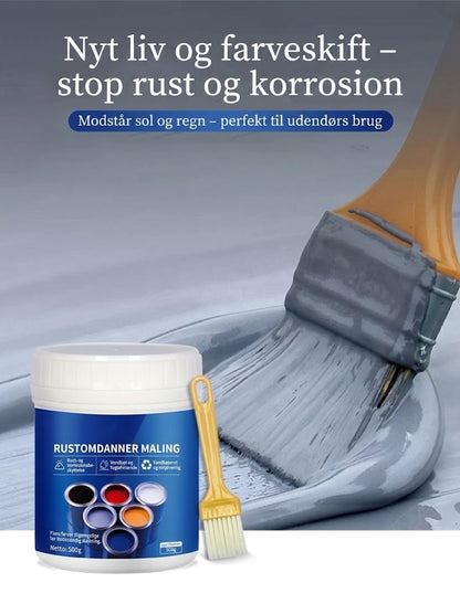 Vandbaseret rustbeskyttende metalmaling