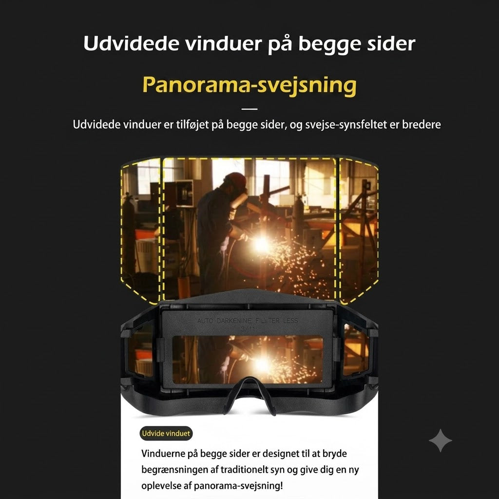 Brandsikre sikkerhedsbriller til svejsning – ny 2026-model
