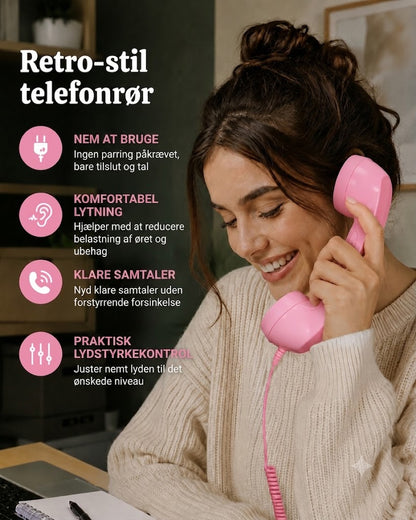 EchoLine retro hovedtelefoner