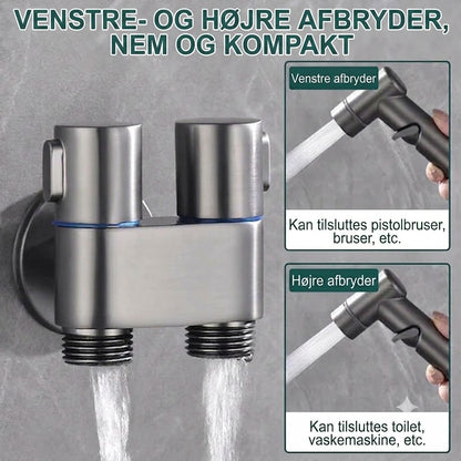 Bidetsprøjtesæt til toilet – Hygiejnisk håndbruser og rengøringssprøjte
