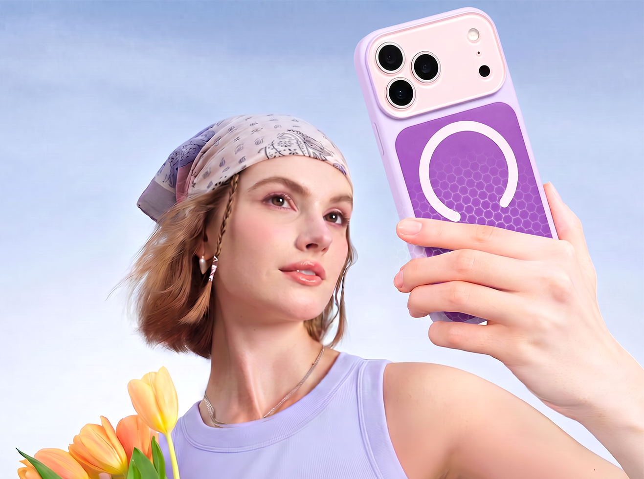 📱Farverigt Dopamine MagSafe iPhone-cover – ultra-tyndt mat design med kontrastfarver