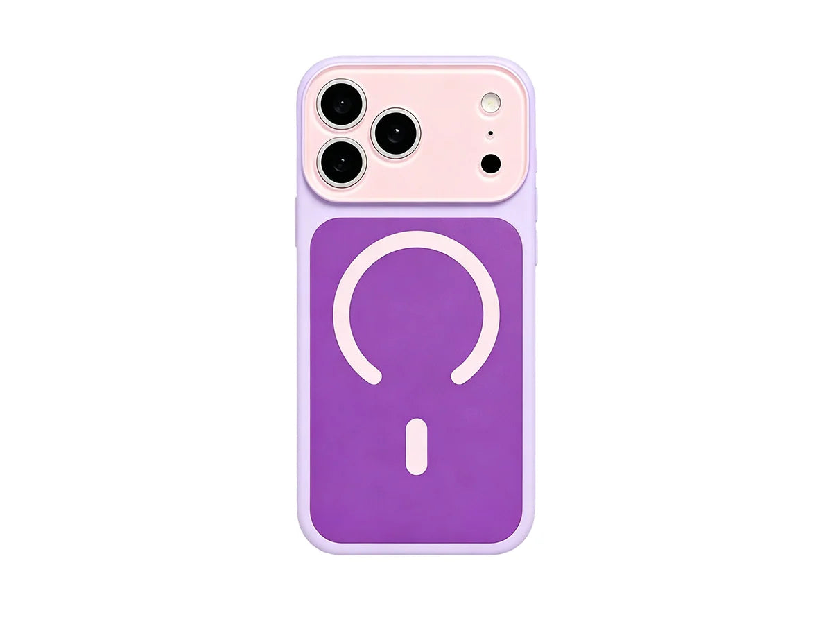 📱Farverigt Dopamine MagSafe iPhone-cover – ultra-tyndt mat design med kontrastfarver