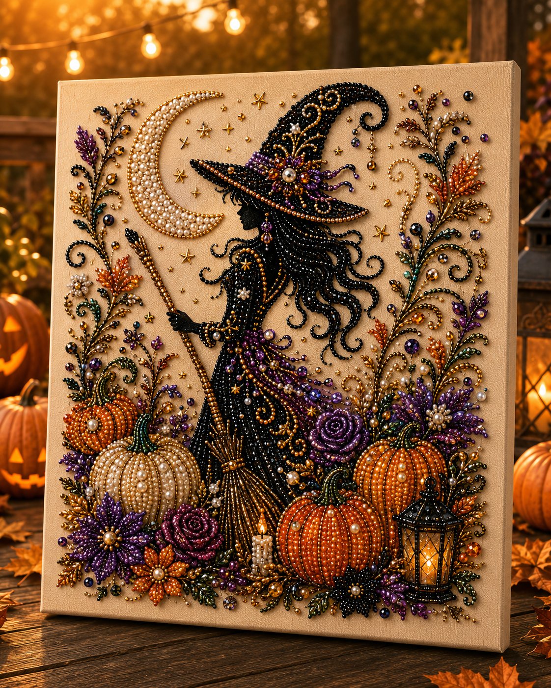 ✨ DIY Halloween Perlesæt – Forvandl små perler til nuttet og uhyggelig magi!