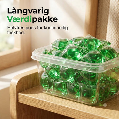 Rense- og lugtfjernertabletter til afløbsrør