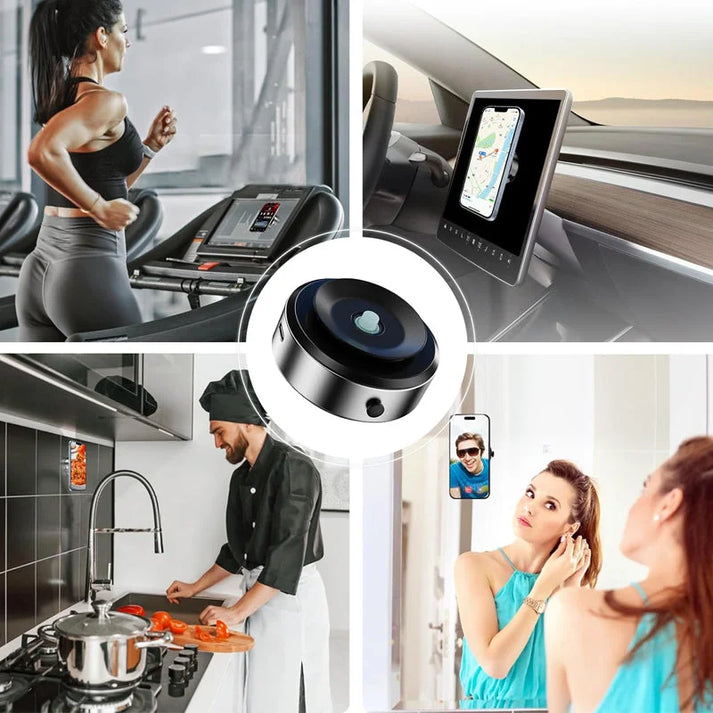 Magnetisk vakuum-mobilholder / Vakuumsug magnetisk telefonholder