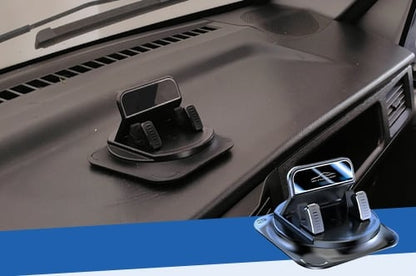 Mobilholder til bil med 360° rotation