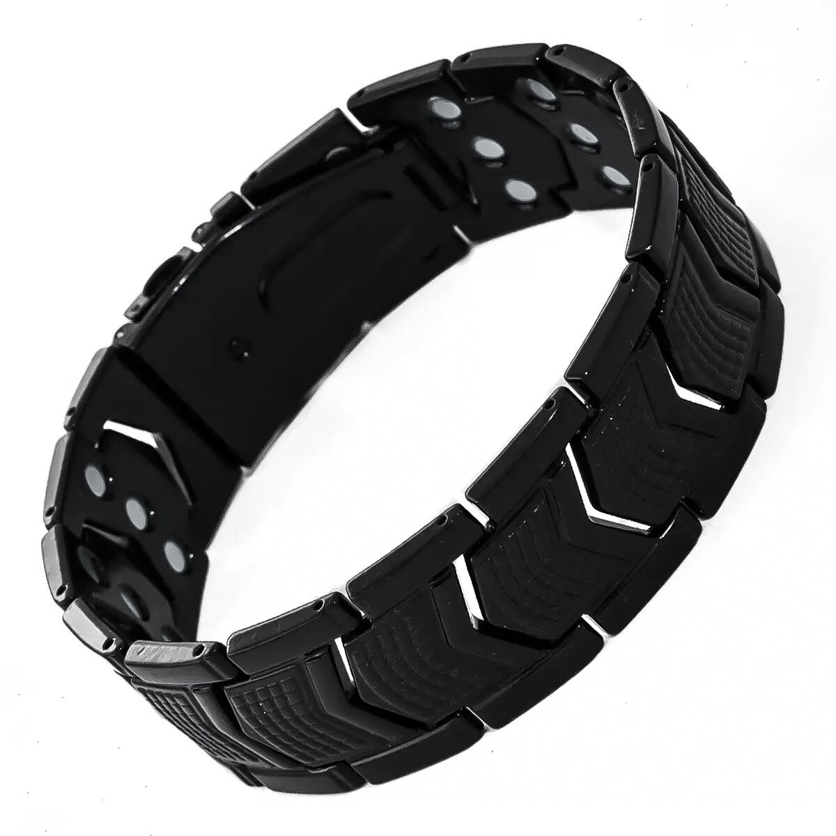 Magnetisk metalarmbånd til mænd