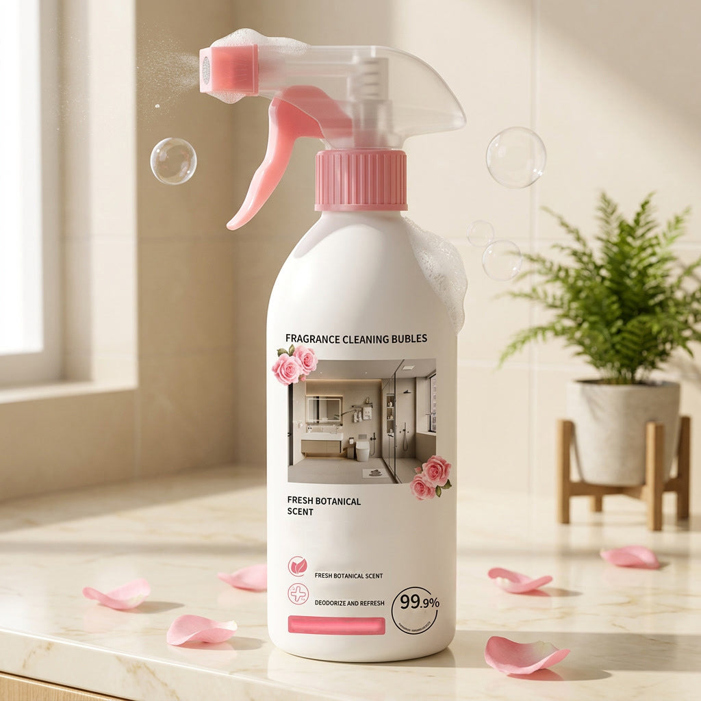 Multifunktionel badeværelsesspray