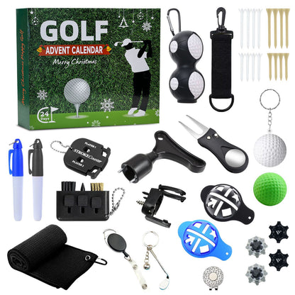 Golf-julekalender 2026 – 24 dage med golftilbehør og overraskelser til golfspilleren